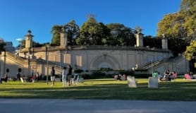 Vista general del Parque Capurro y sus áreas verdes