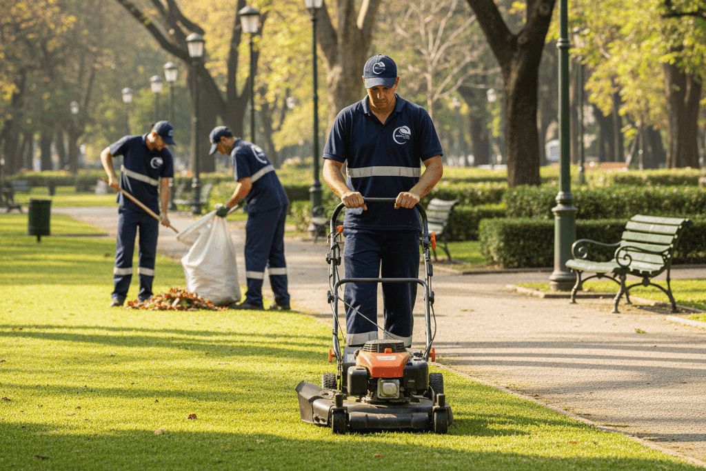 mantenimiento de parques y espacios verdes