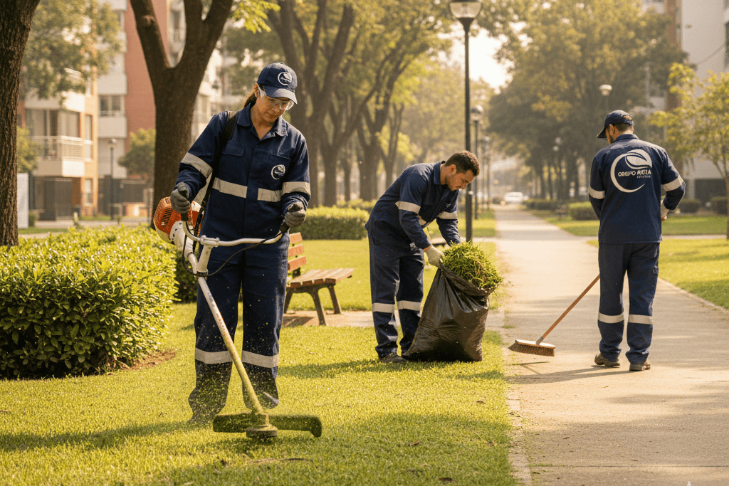 mantenimiento de áreas verdes