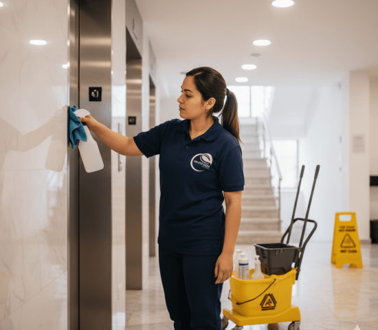 Limpieza de edificios en Montevideo